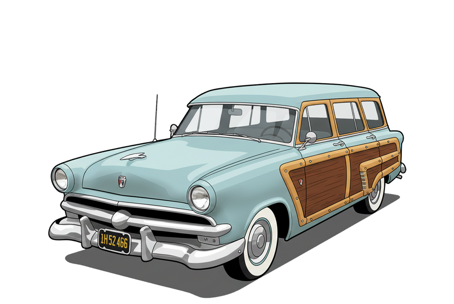1H52466 (CA) Sign - Woodie Parking Only