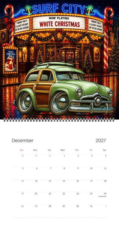 2027 Woodie Neon Calendar 100002-XX