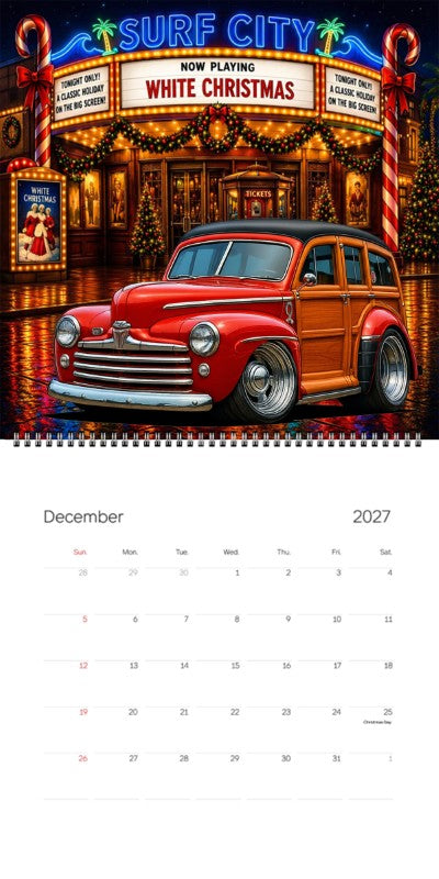2027 Woodie Neon Calendar 100008-XX