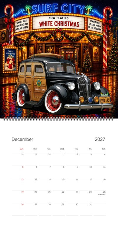 2027 Woodie Neon Calendar 19B175-CA