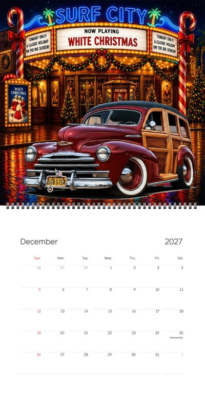 2027 Woodie Neon Calendar 56B5754-CA