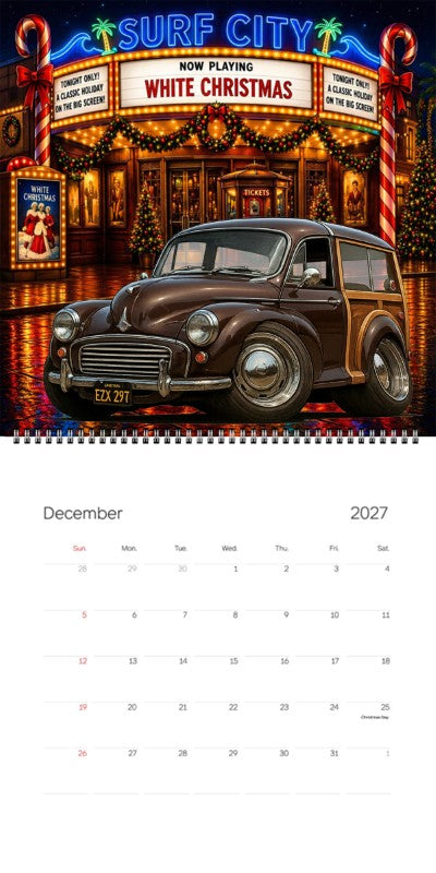 2027 Woodie Neon Calendar EZX297-CA