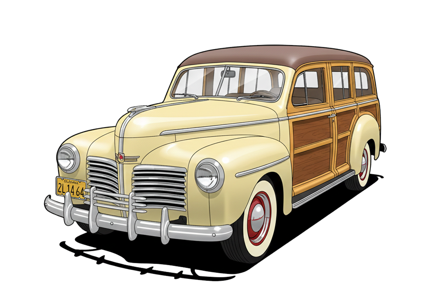 2L1464 (CA) T-Shirt - Tropical Woodie