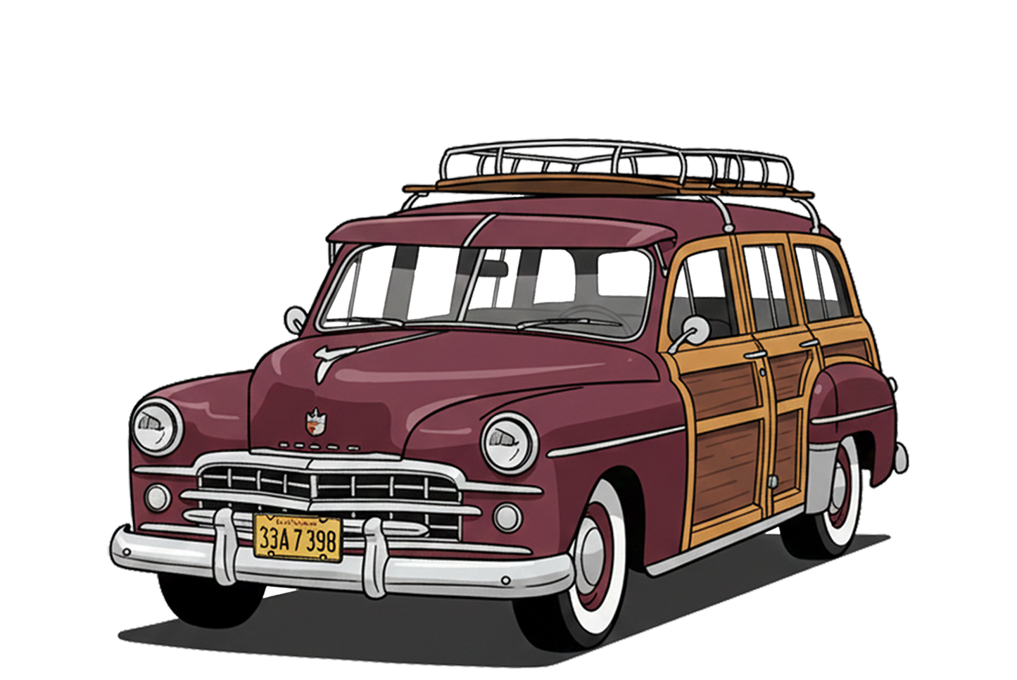 33A7398 (CA) T-Shirt - Tropical Woodie