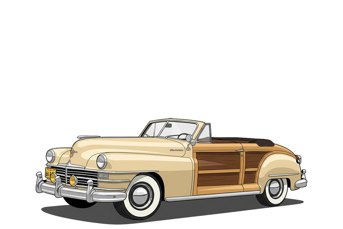 66R173 (CA) Sign - Woodie Parking Only II