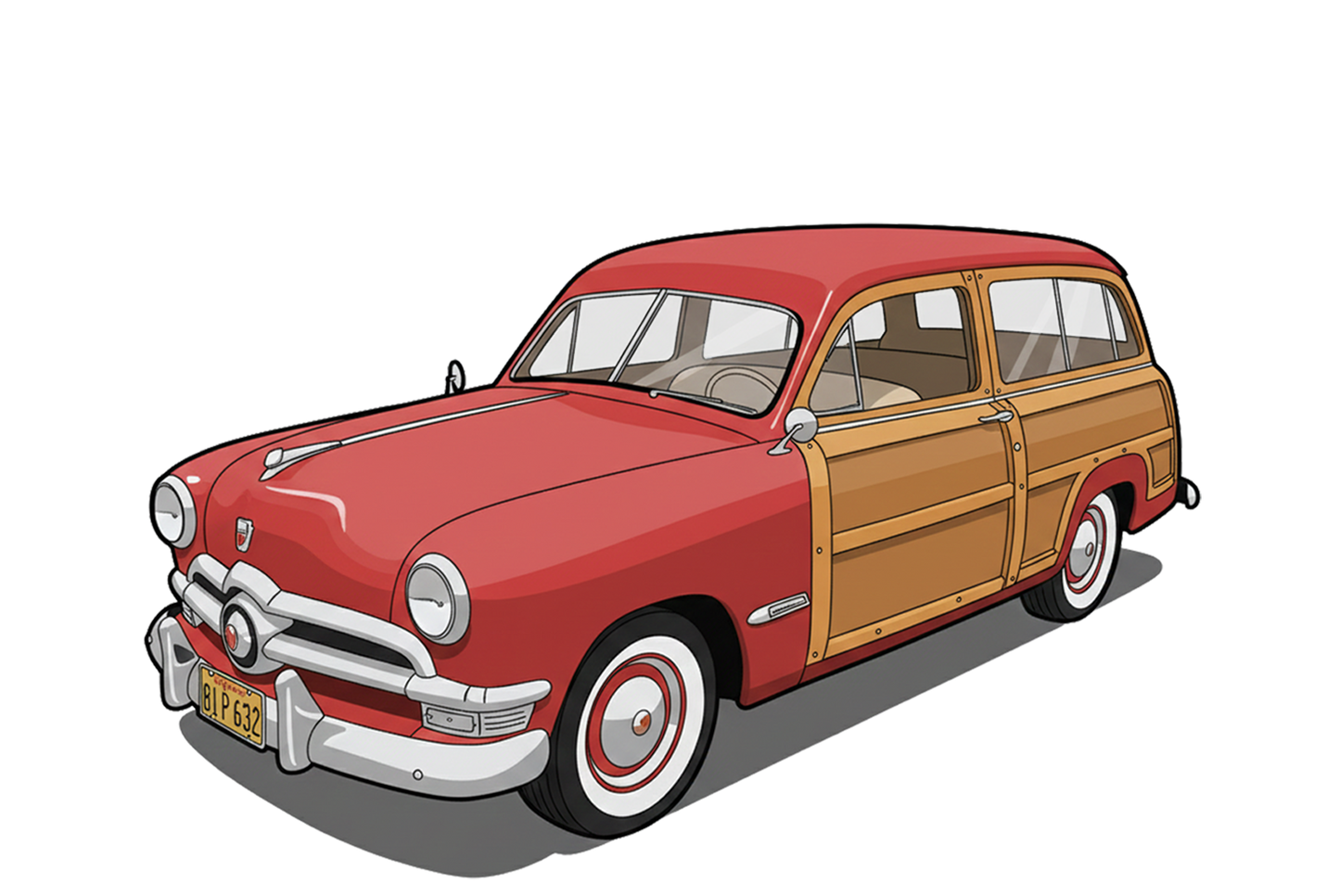 81P632 (CA) T-Shirt - Tropical Woodie