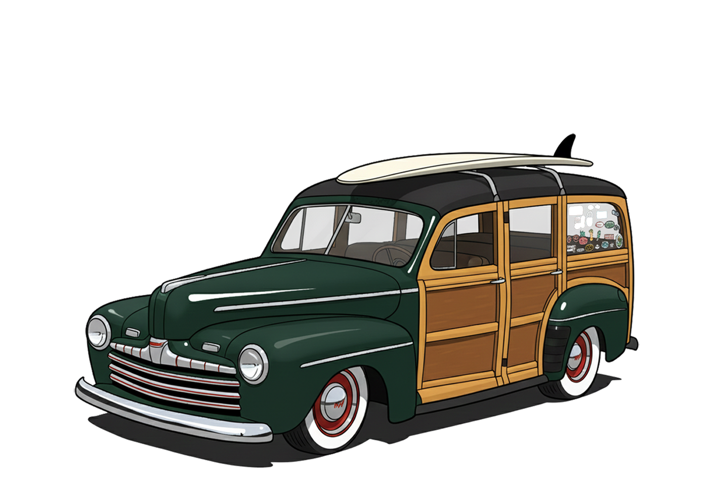 DCFD46 (CA) Sign - Woodie Parking Only