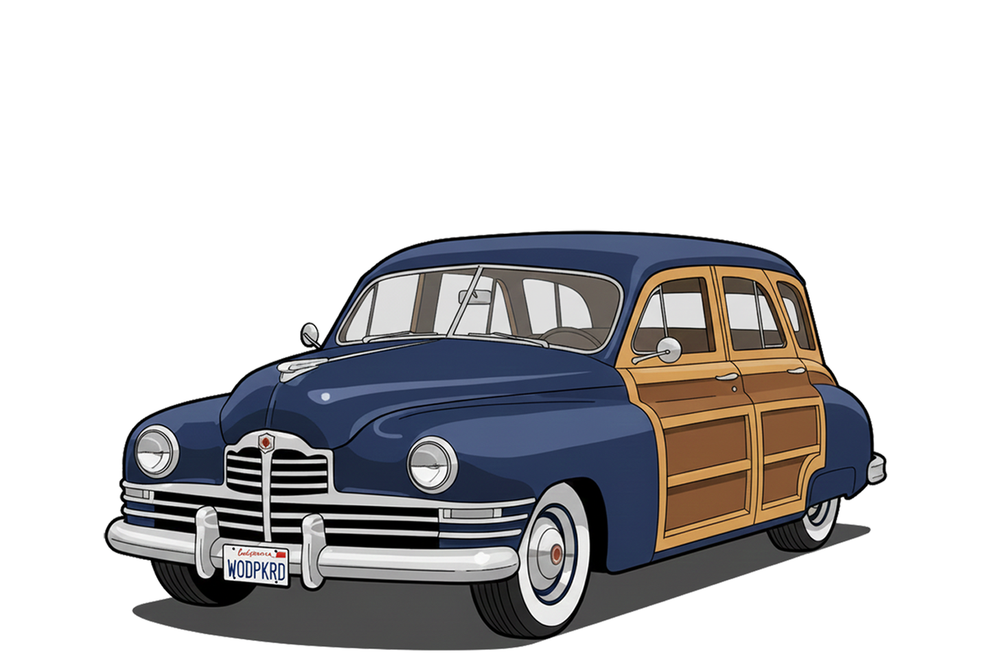 WODPKRD (CA) Sign - Woodie Parking Only II