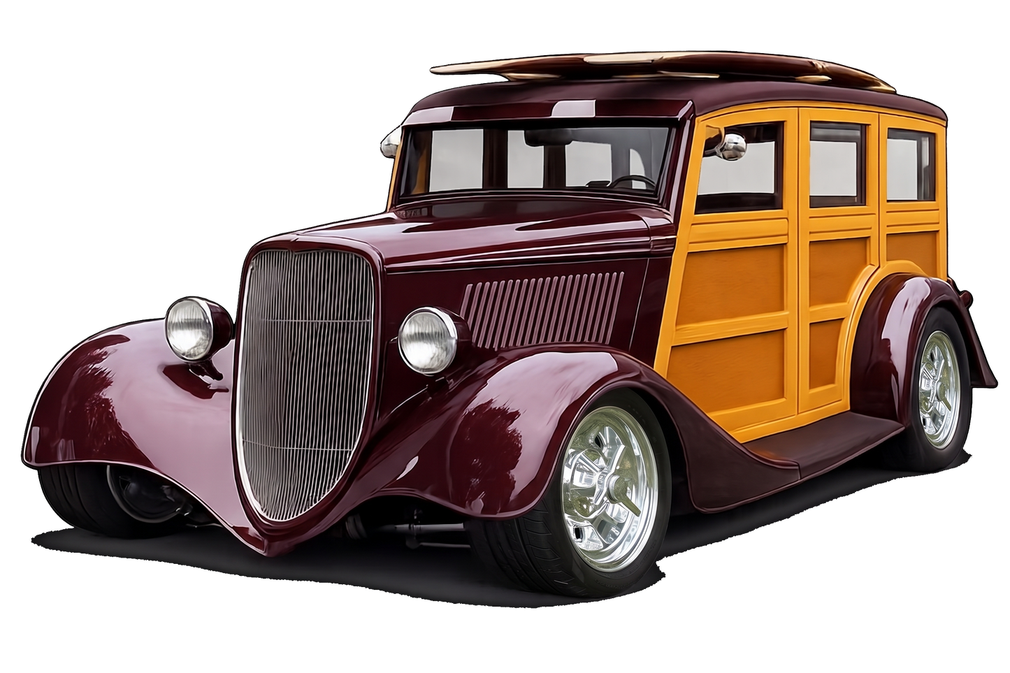 WUDN33 (CA) T-Shirt - Tropical Woodie