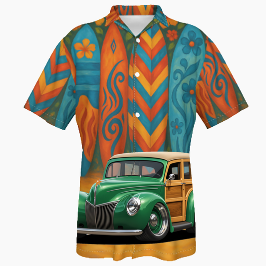 100001 (XX) Hawaiian Shirt - Surfboard