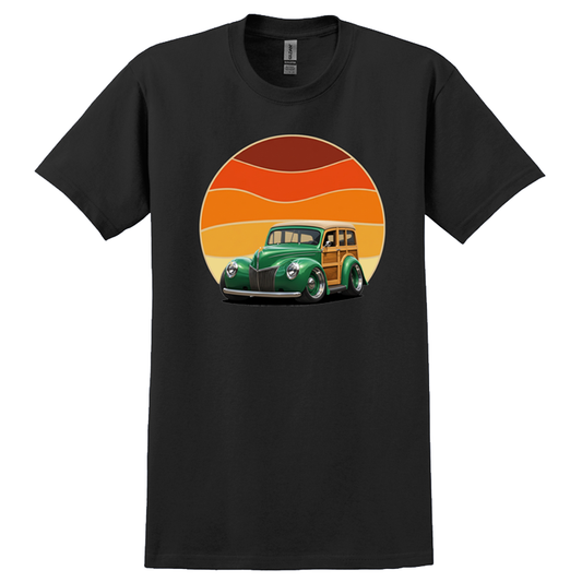 100001 (XX) T-Shirt - Woodie Sunrise