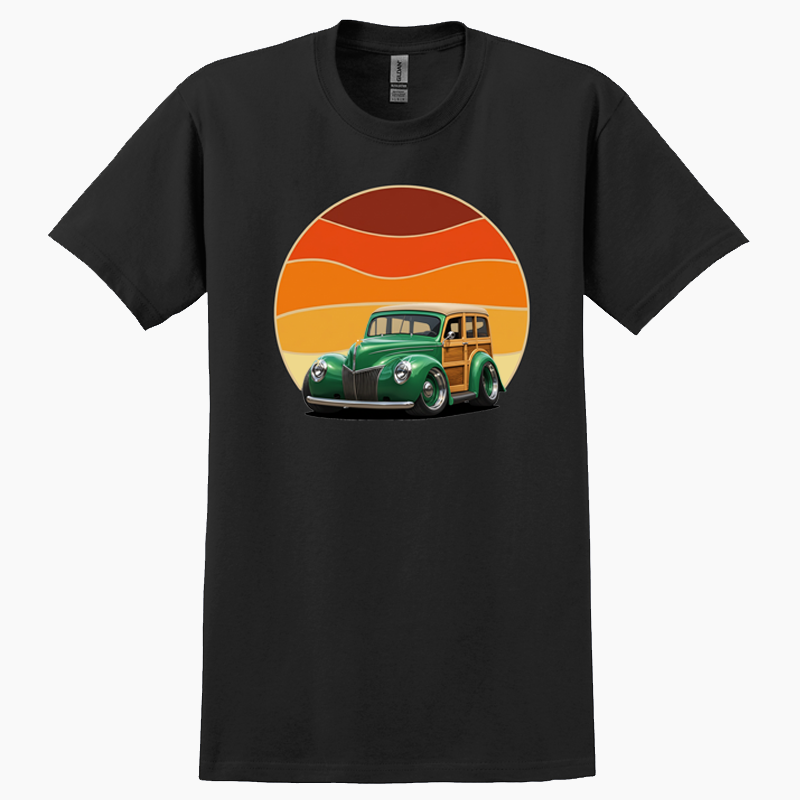 100001 (XX) T-Shirt - Woodie Sunrise