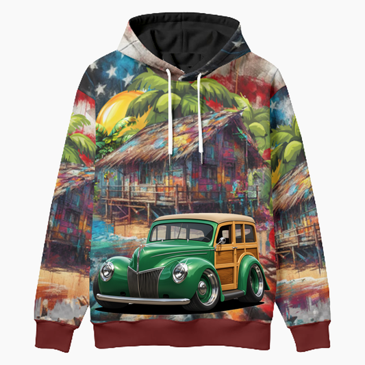 100001 (XX) Woodie Hoodie - Patriotic