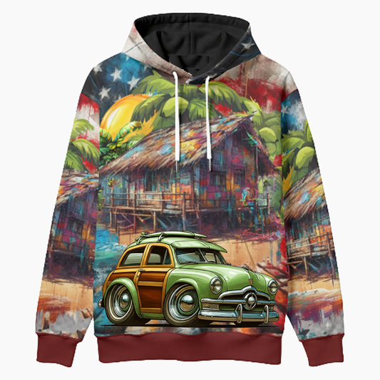 100002 (XX) Woodie Hoodie - Patriotic