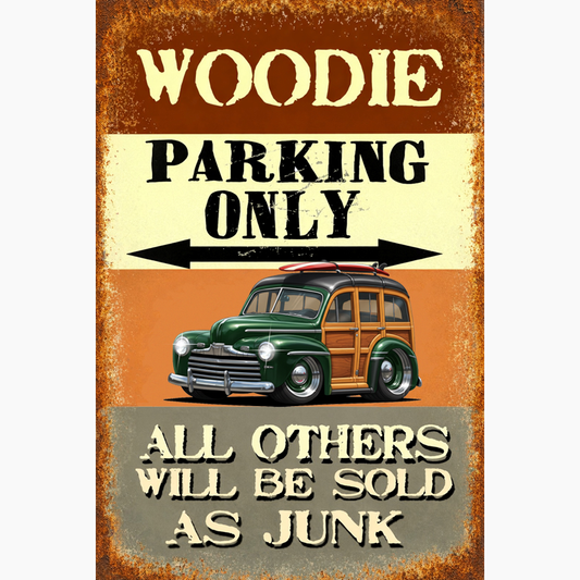 100003 (XX) Sign - Woodie Parking Only II