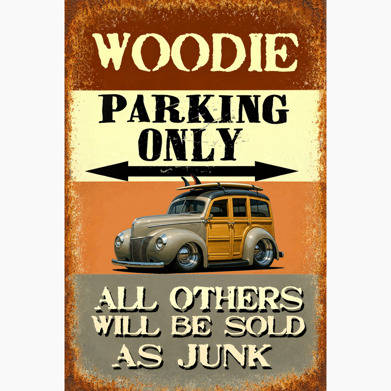 100005 (XX) Sign - Woodie Parking Only II
