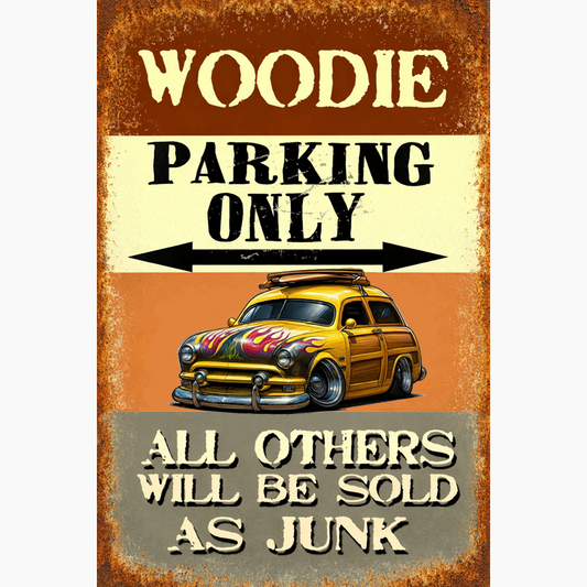 100007 (XX) Sign - Woodie Parking Only II