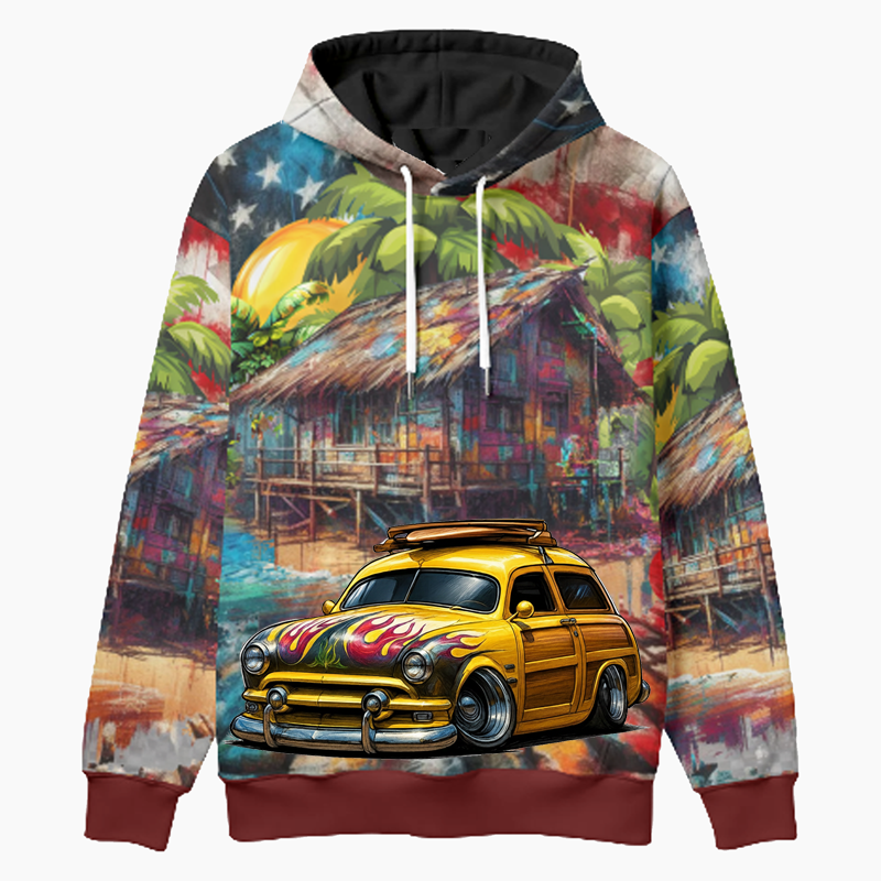 100007 (XX) Woodie Hoodie - Patriotic