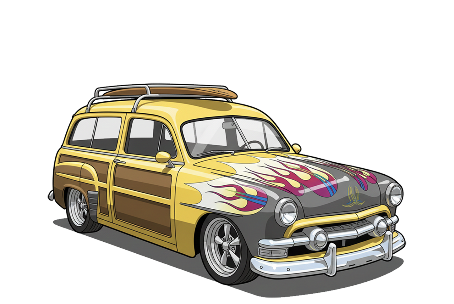 100007 (XX) T-Shirt - Tropical Woodie
