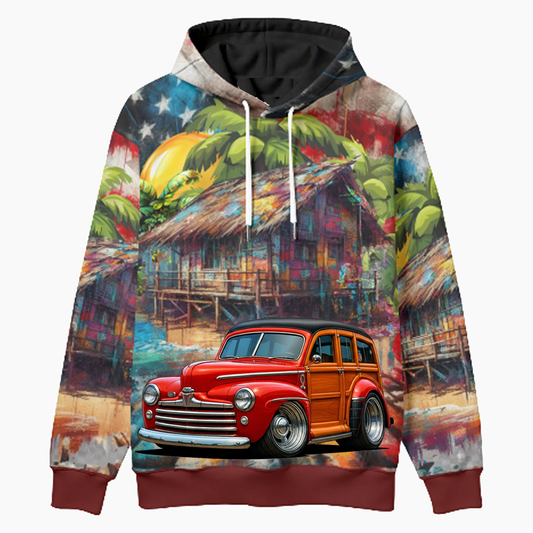 100008 (XX) Woodie Hoodie - Patriotic