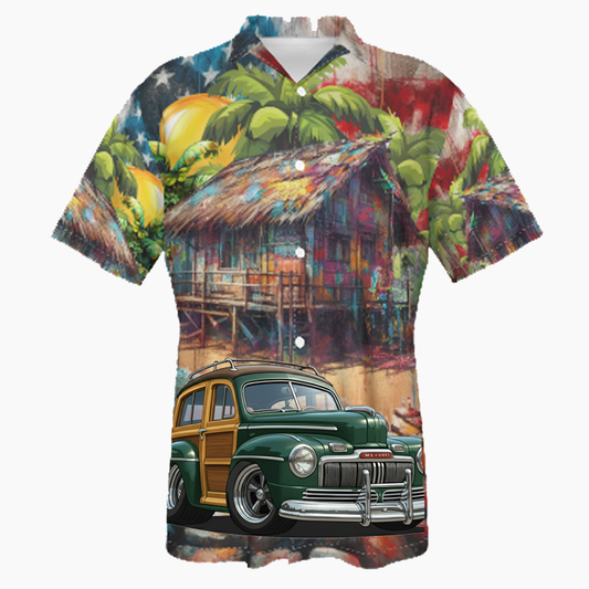 100009 (XX) Hawaiian Shirt - Patriotic