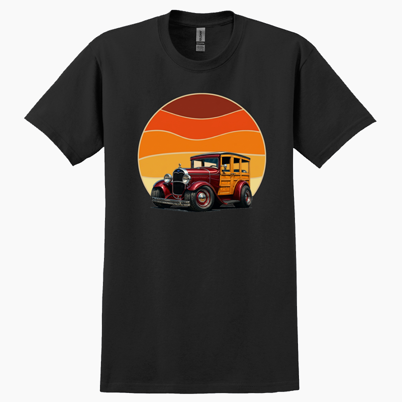 100010 (XX) T-Shirt - Woodie Sunrise