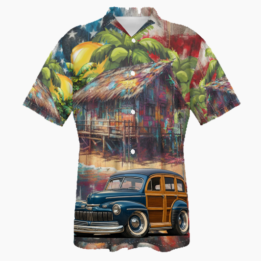 100011 (XX) Hawaiian Shirt - Patriotic