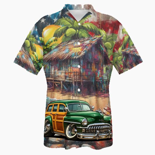 100012 (XX) Hawaiian Shirt - Patriotic