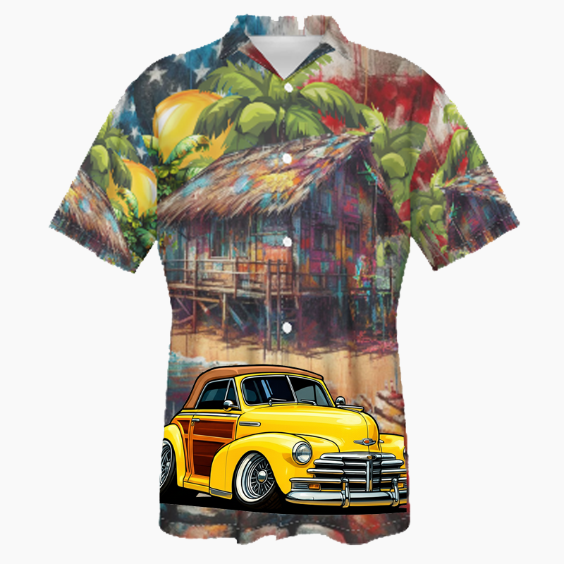 100013 (XX) Hawaiian Shirt - Patriotic
