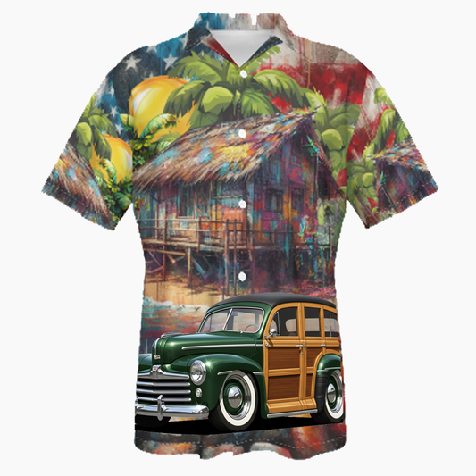 100015 (XX) Hawaiian Shirt - Patriotic