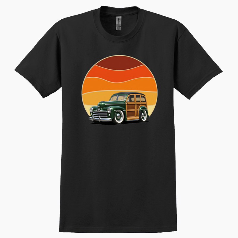 100015 (XX) T-Shirt - Woodie Sunrise