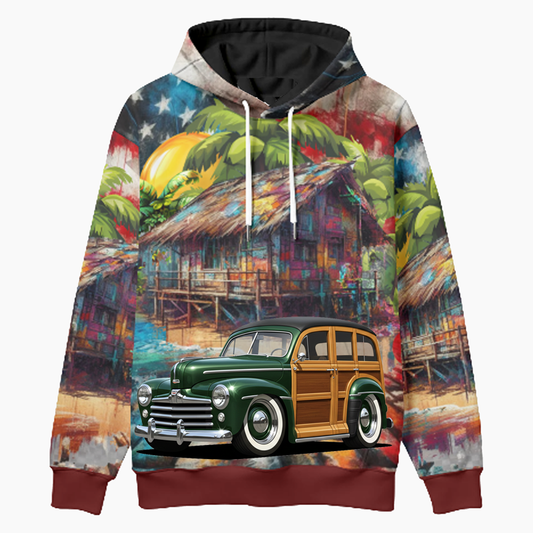 100015 (XX) Woodie Hoodie - Patriotic