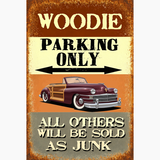 100016 (XX) Sign - Woodie Parking Only II