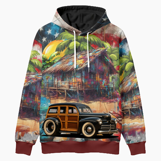 100017 (XX) Woodie Hoodie - Patriotic