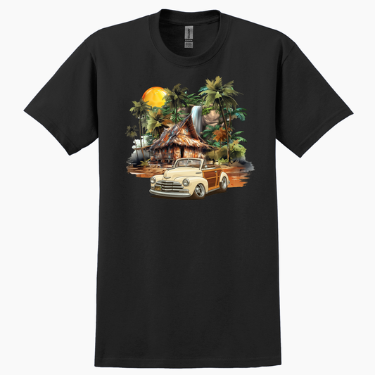 1248WUD (CA) T-Shirt - Tropical Woodie