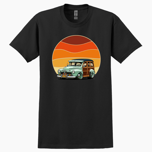 15V596 (CA) T-Shirt - Woodie Sunrise