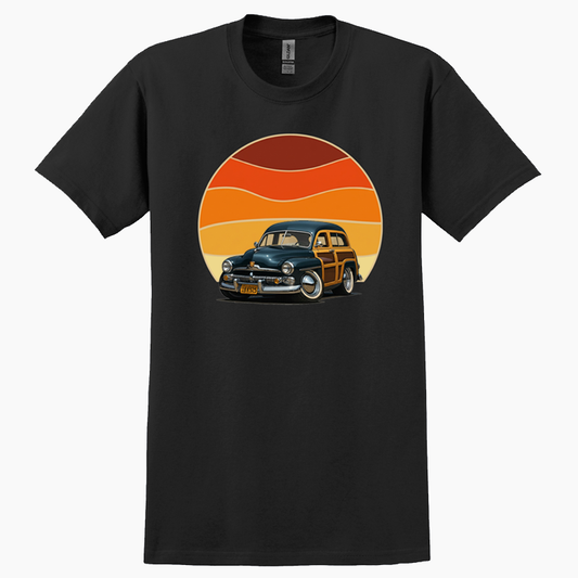 18K525 (CA) T-Shirt - Woodie Sunrise