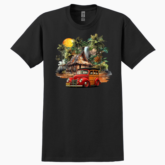 1A1757 (CA) T-Shirt - Tropical Woodie