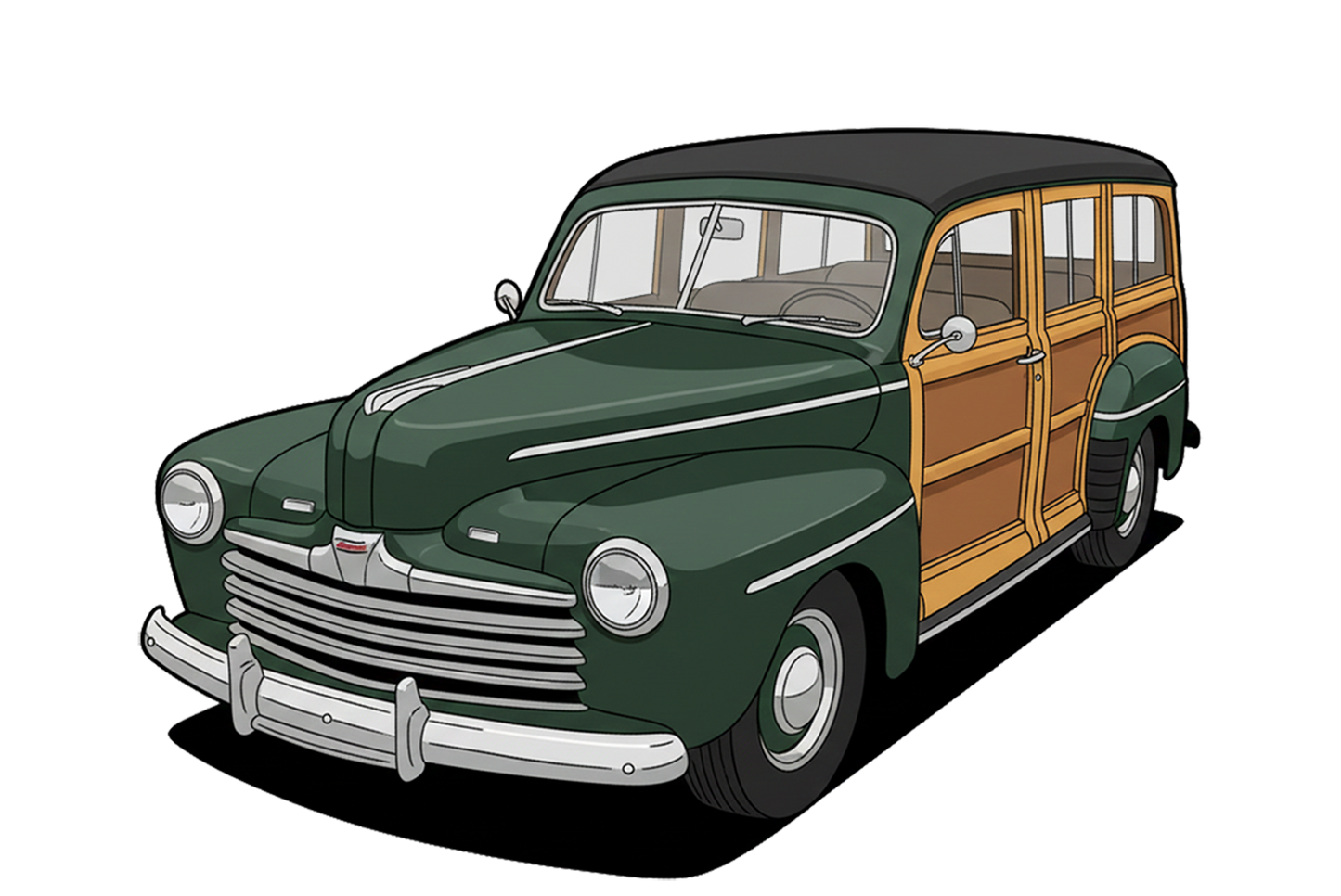 1A507 (CA) T-Shirt - Tropical Woodie