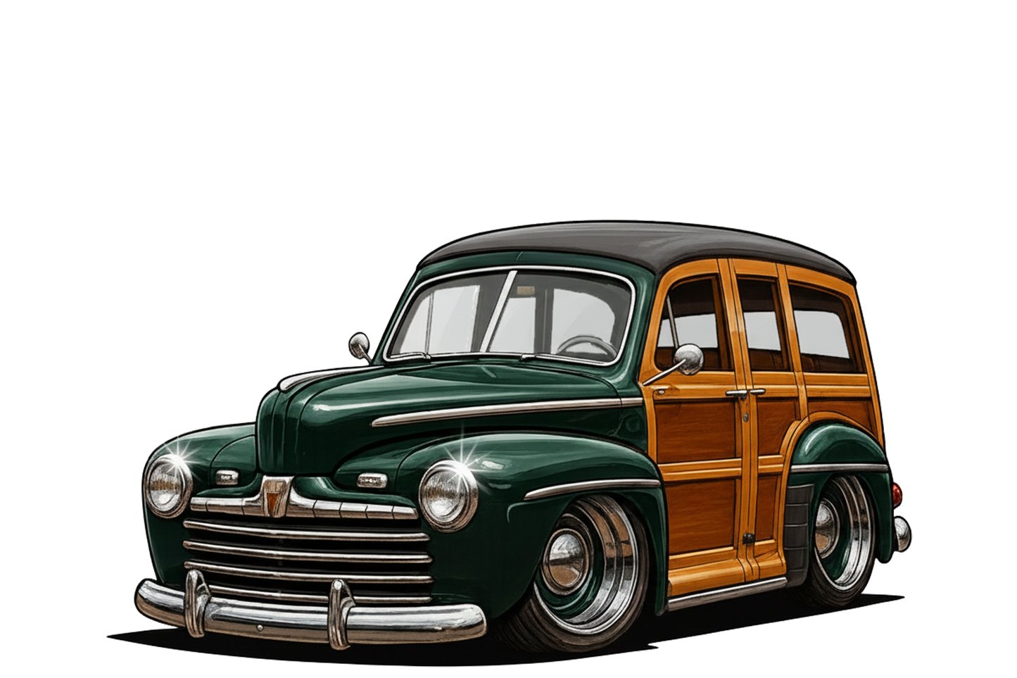 1A507 (CA) T-Shirt - Tropical Woodie
