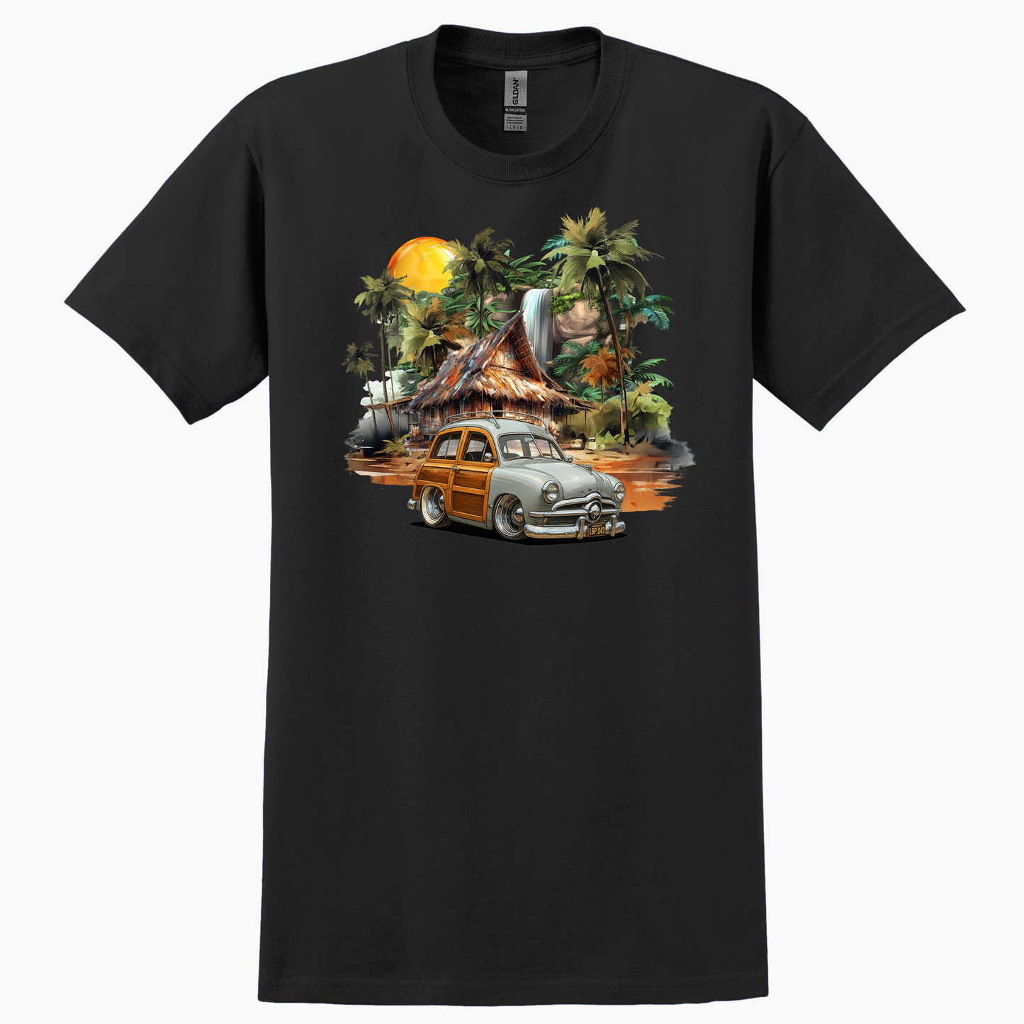 1BP043 (CA) T-Shirt - Tropical Woodie