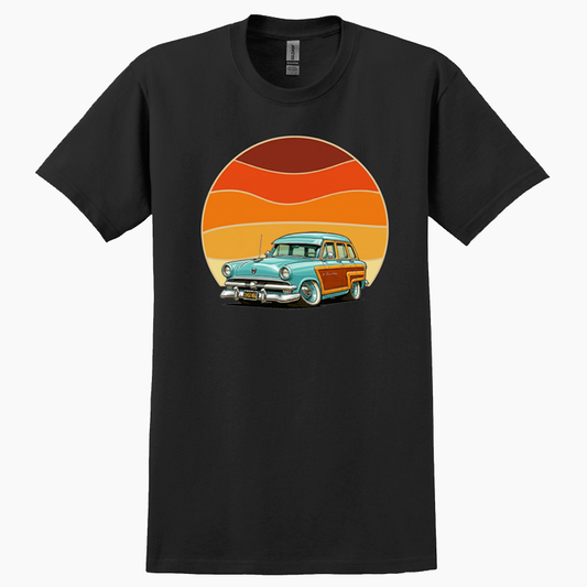 1H52466 (CA) T-Shirt - Woodie Sunrise