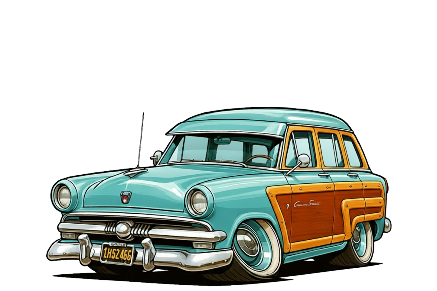 1H52466 (CA) T-Shirt - Tropical Woodie