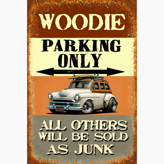 1K71963 (CA) Sign - Woodie Parking Only II
