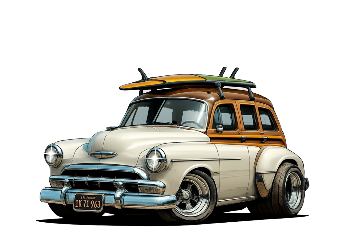 1K71963 (CA) T-Shirt - Tropical Woodie