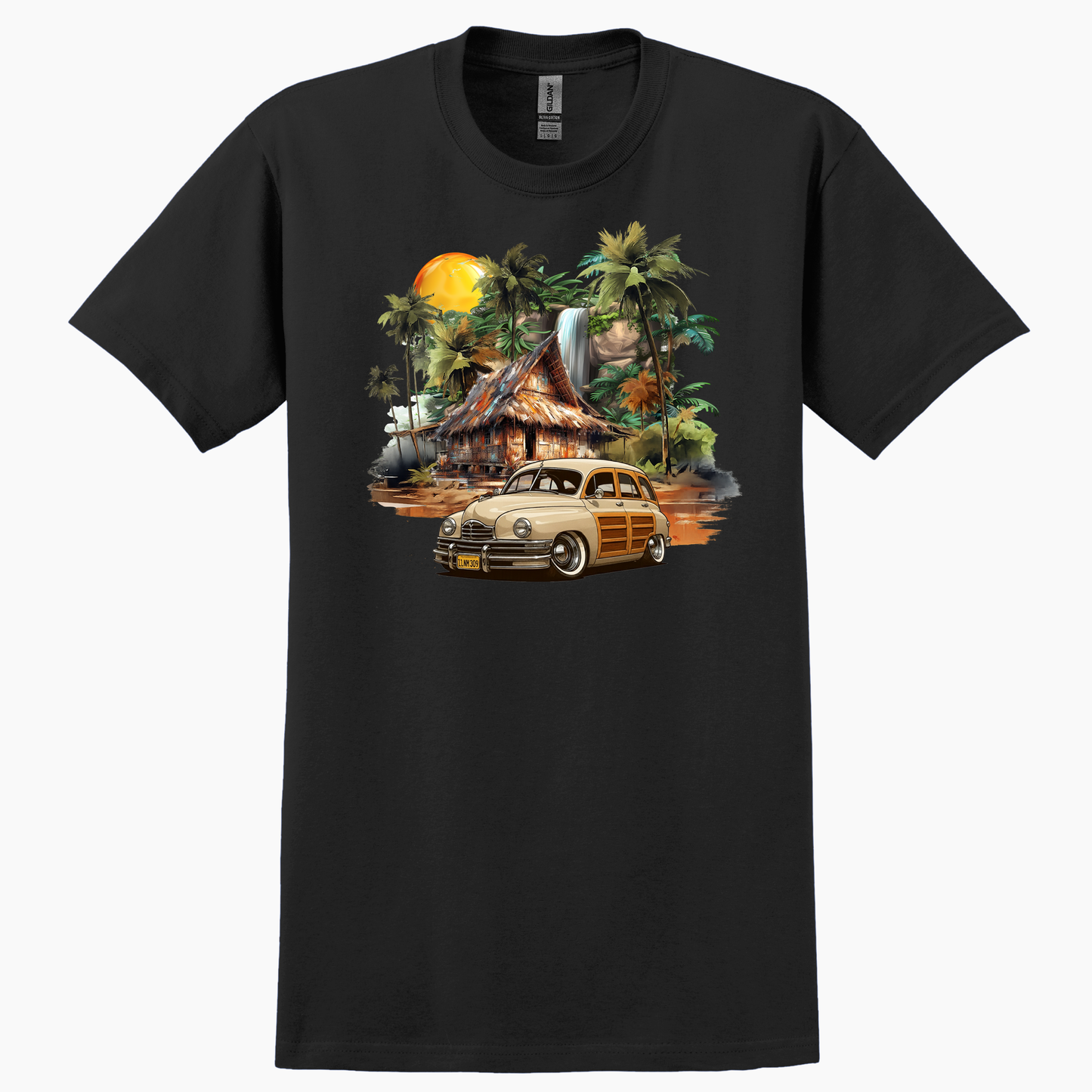 1LNM309 (CA) T-Shirt - Tropical Woodie