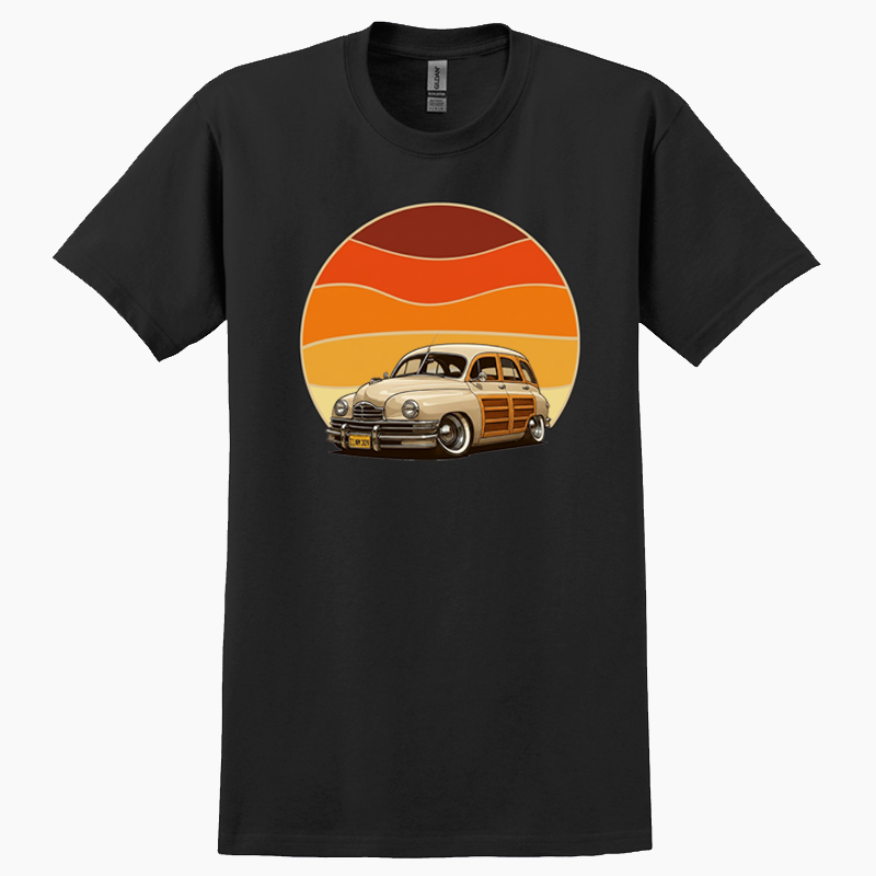 1LNM309 (CA) T-Shirt - Woodie Sunrise