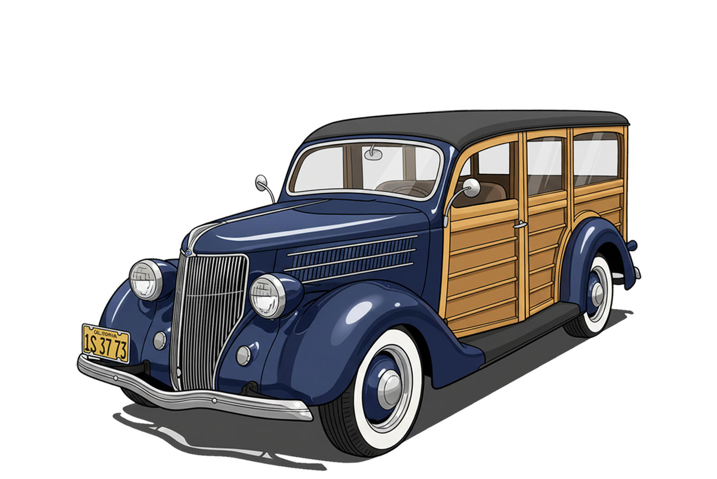 1S3773 (CA) T-Shirt - Tropical Woodie