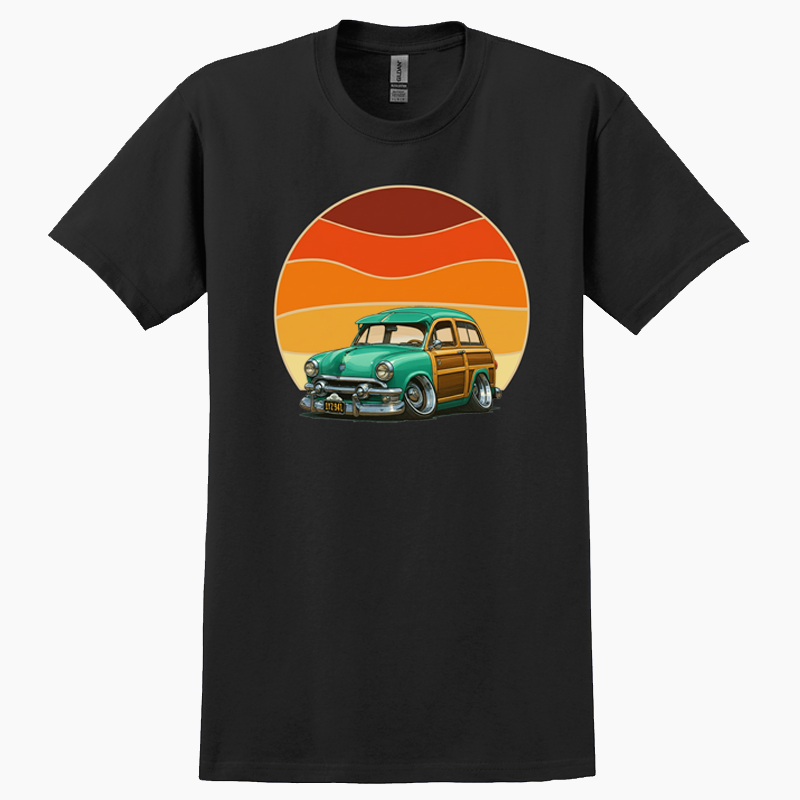 1Y2941 (CA) T-Shirt - Woodie Sunrise