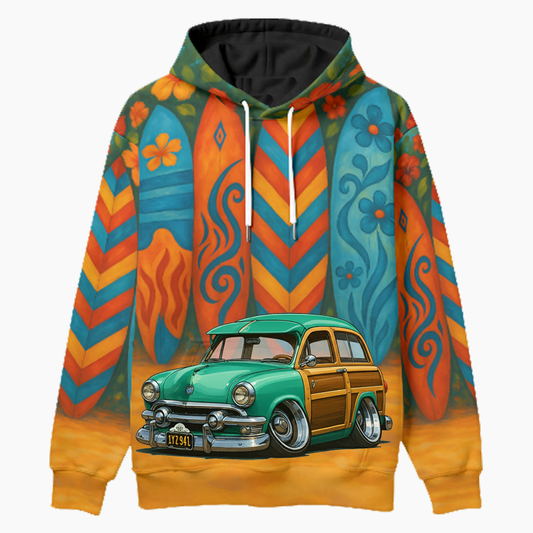 1Y2941 (CA) Woodie Hoodie - Surfboard